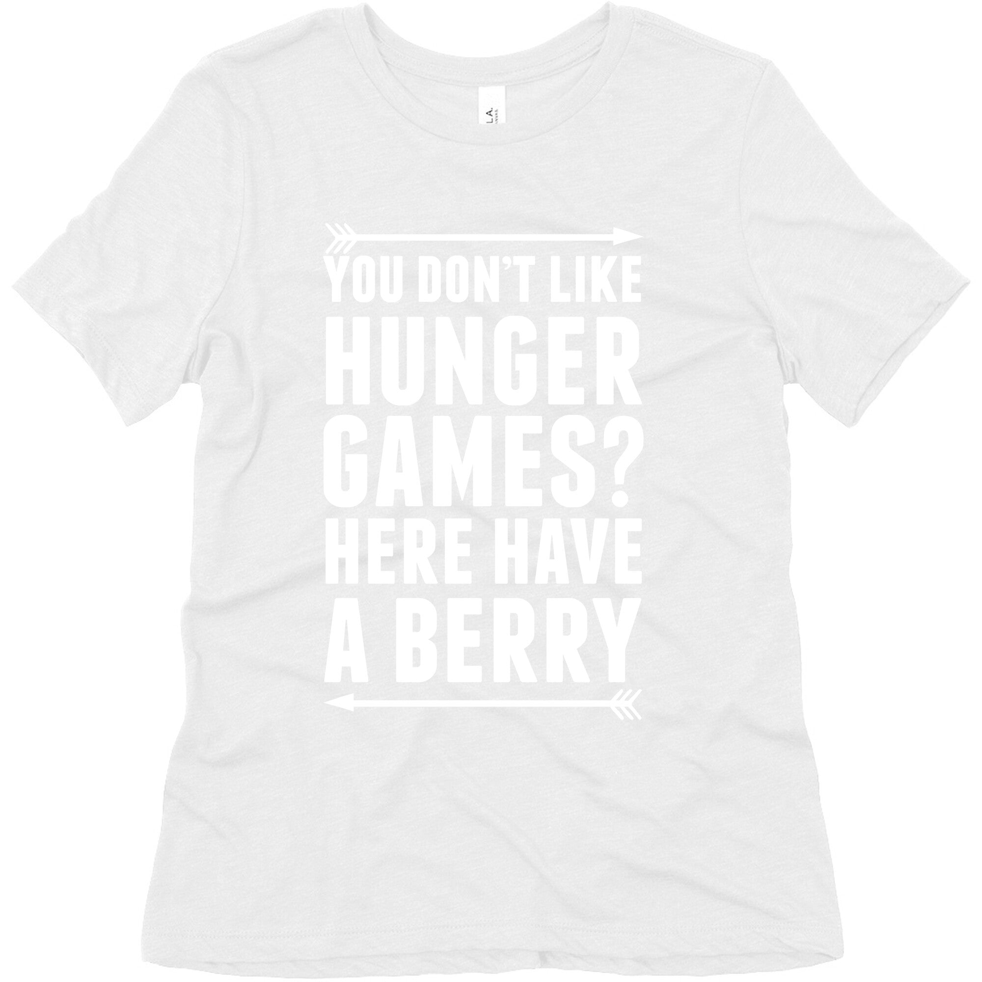 You Don't Like Hunger Games? Here Have A Berry Women's Triblend Tee